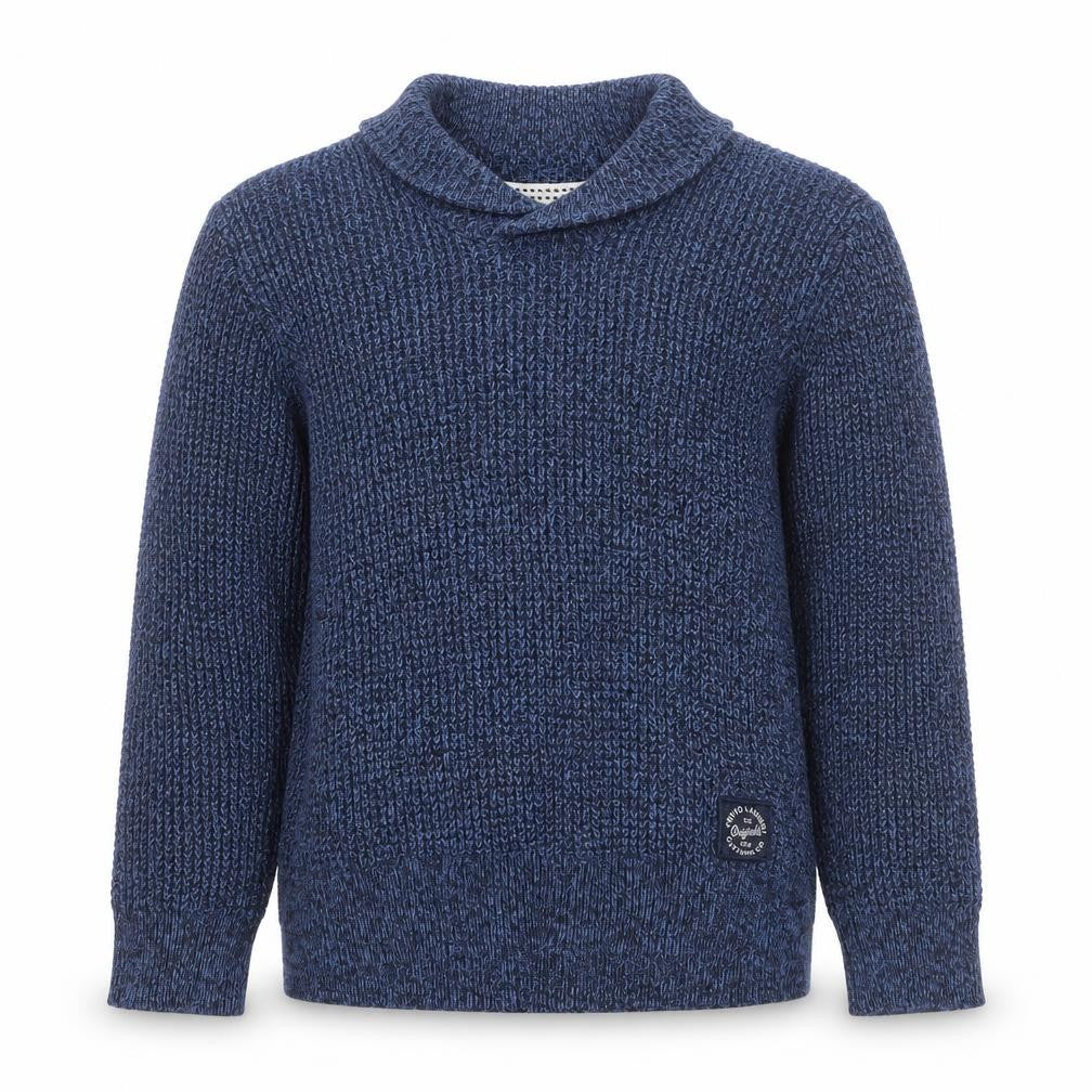 Boys UK Size 5-6 Years Tokyo Laundry Blue Pullover Jumper
