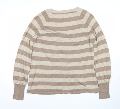 Womens UK Size 18 Marks and Spencer Beige Cardigan Jumper