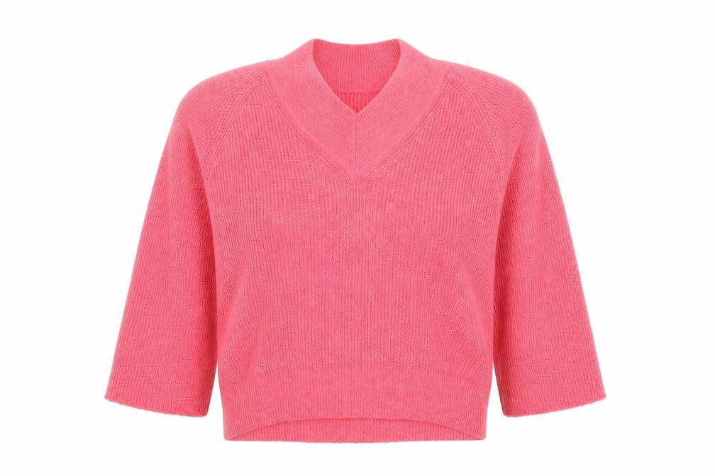Womens UK Size 12 Mango Pink Pullover Jumper