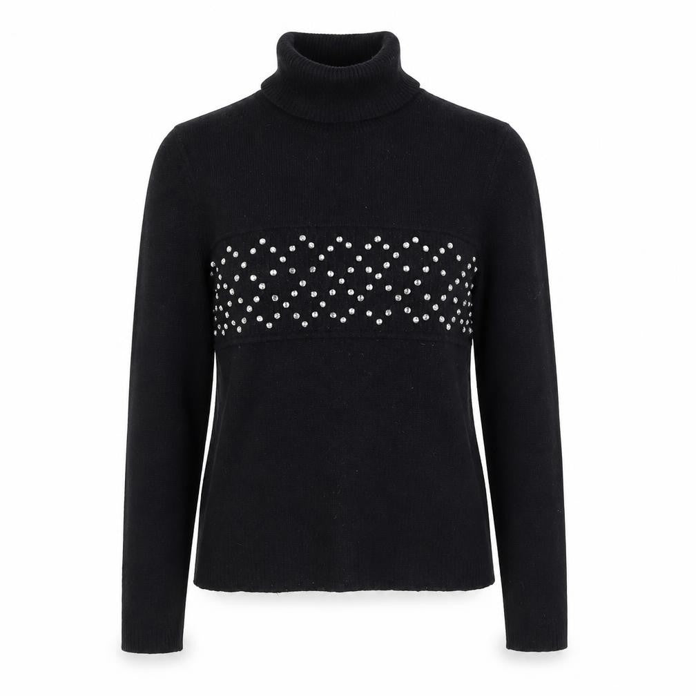 Womens UK Size 14 Topshop Black Pullover Jumper