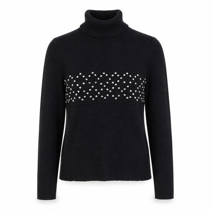 Womens UK Size 14 Topshop Black Pullover Jumper
