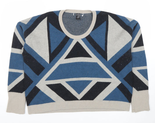 Womens UK Size M Nikita Blue Pullover Jumper