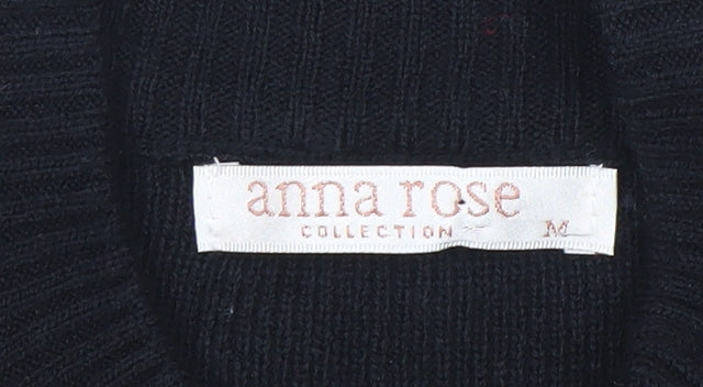 Womens UK Size M Anna Rose Black
