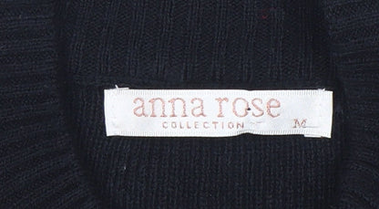 Womens UK Size M Anna Rose Black