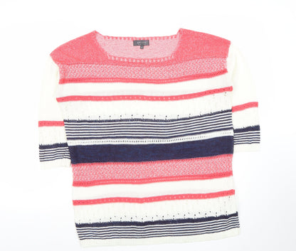 Womens UK Size 14 Marks and Spencer Multicoloured Pullover Jumper