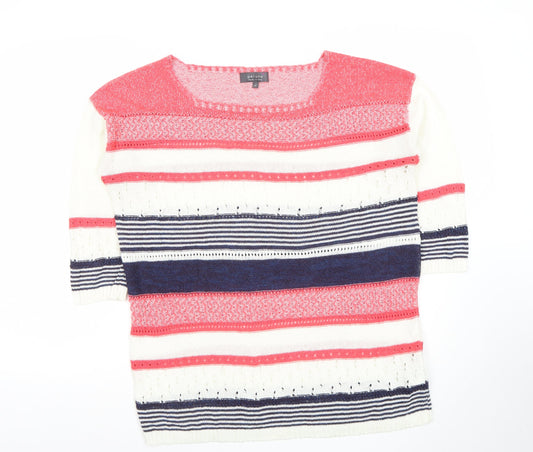 Womens UK Size 14 Marks and Spencer Multicoloured Pullover Jumper