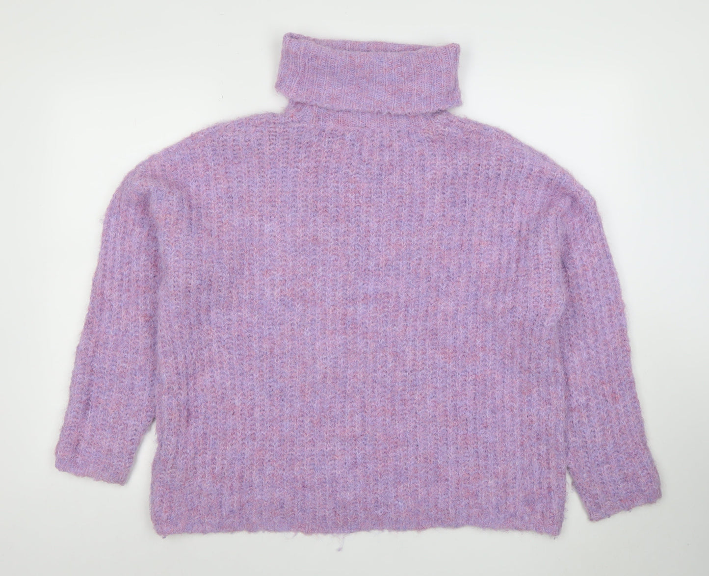 Womens UK Size S CULTURE Purple Pullover Jumper
