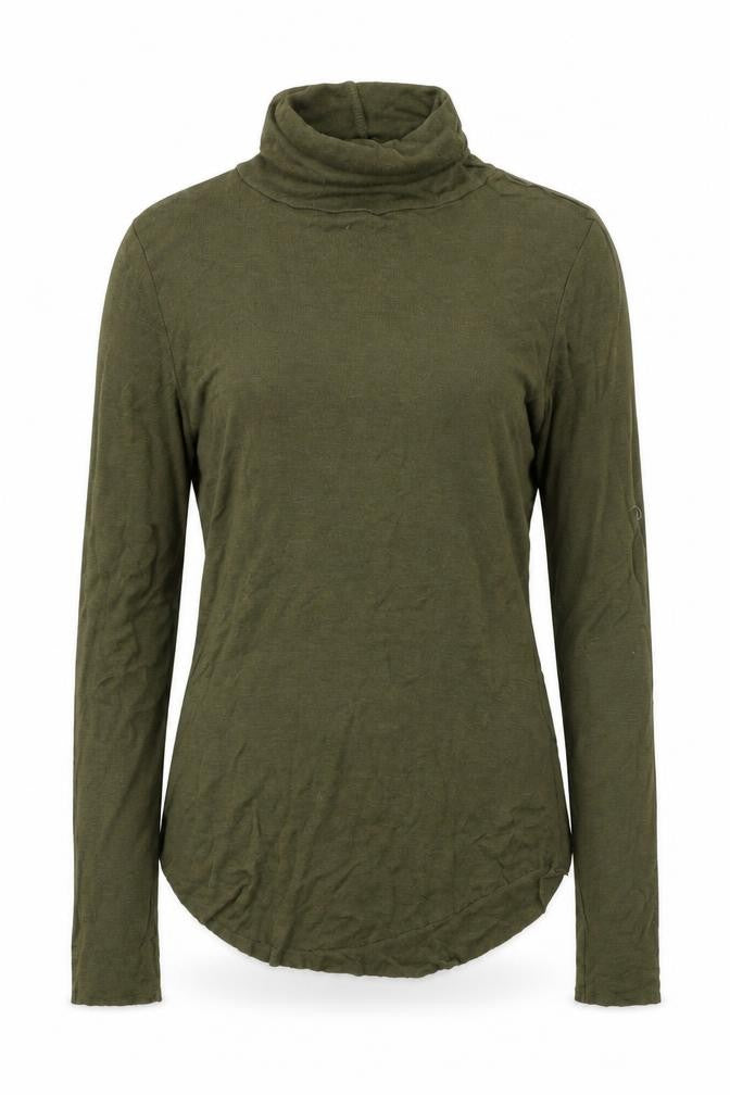 Womens UK Size XS French Connection Green Basic T-Shirt