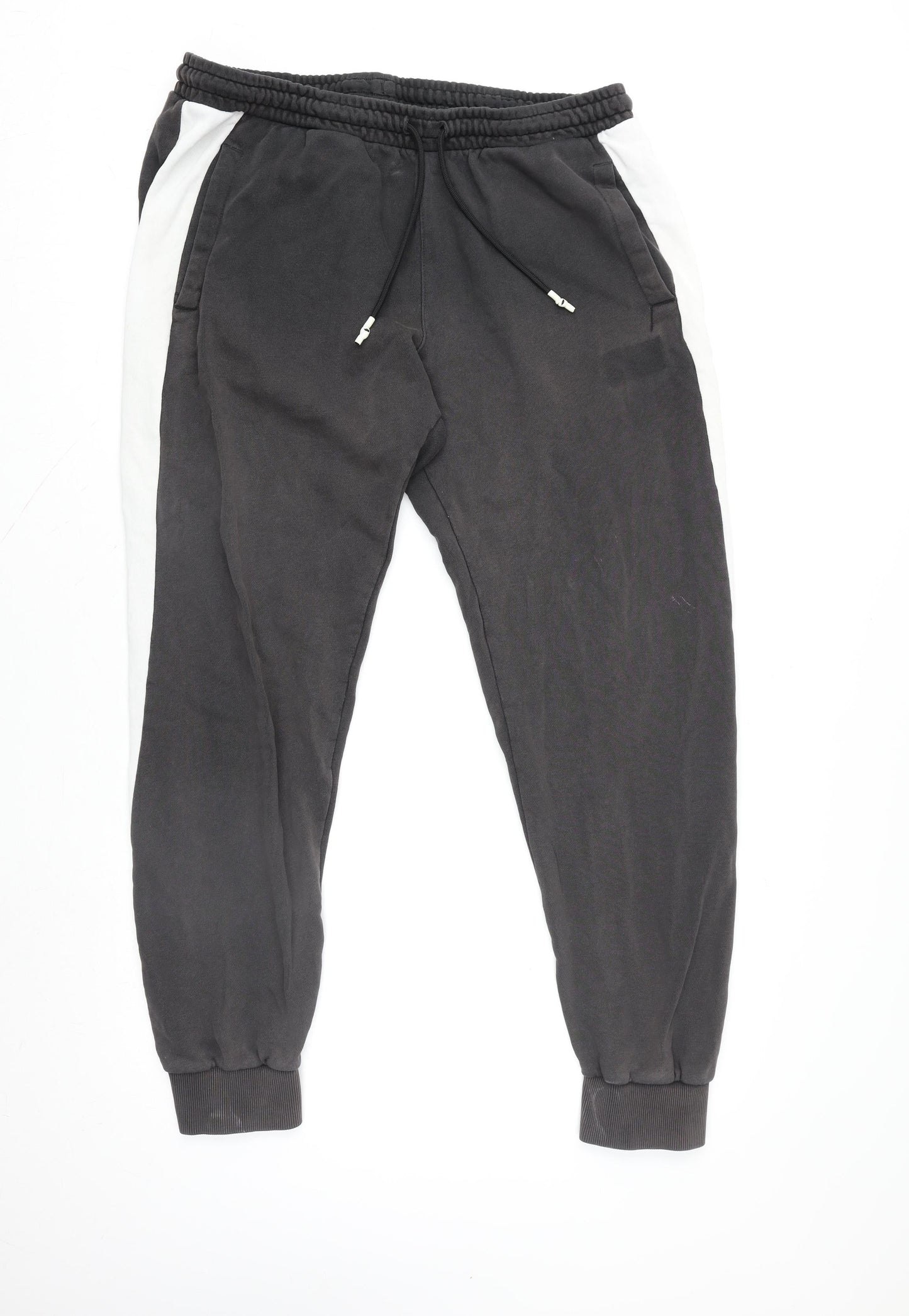 Puma Men's Black XL Jogger Sweatpants Tapered Fleece Activewear