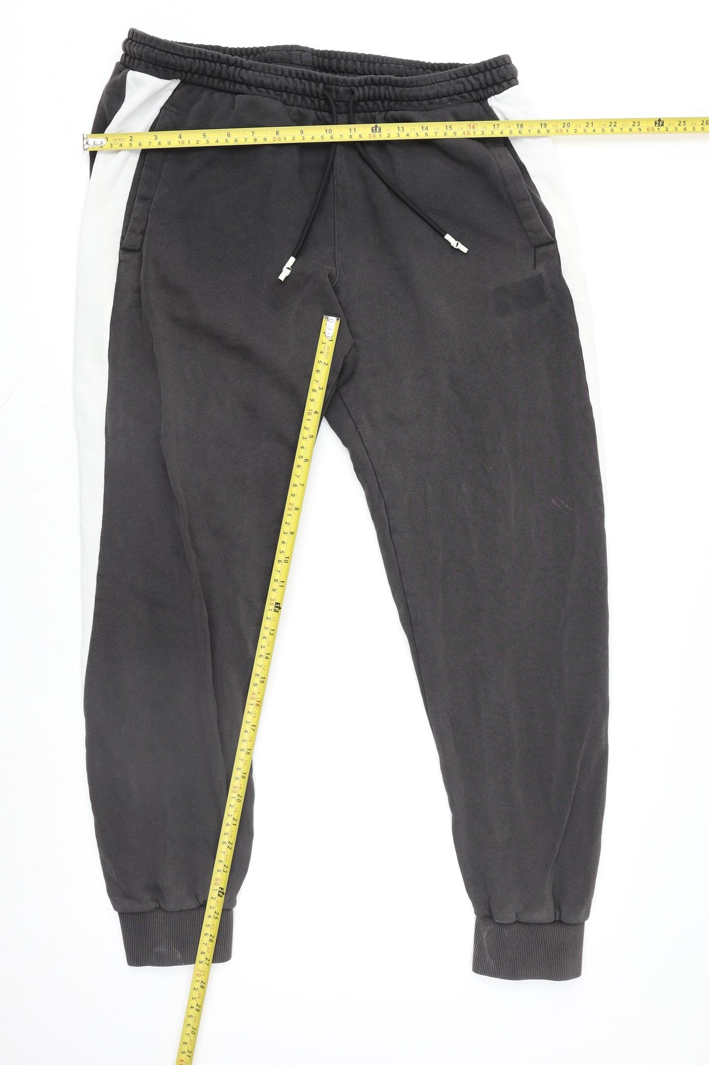 Puma Men's Black XL Jogger Sweatpants Tapered Fleece Activewear