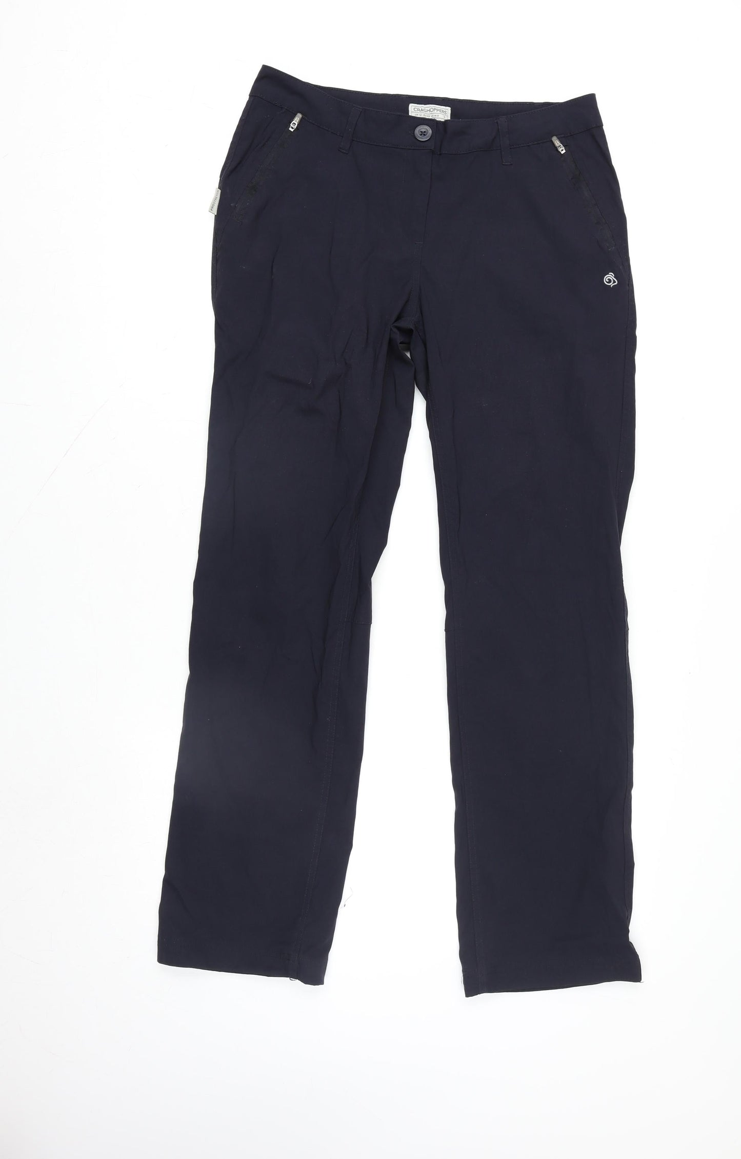 Craghoppers Men's Blue Regular Fit Travel Trousers M Quick Dry Outdoor