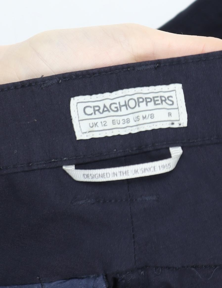 Craghoppers Men's Blue Regular Fit Travel Trousers M Quick Dry Outdoor