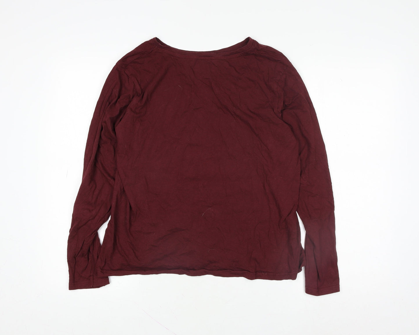 Womens UK Size M Harry Potter Red Basic T-Shirt