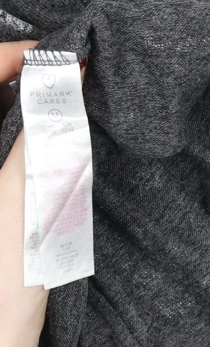 Primark Women’s Grey Mickey Mouse Fleece Pyjama Pants Size 12