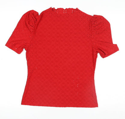 Womens UK Size XL Emery Rose Red Camisole Blouse
