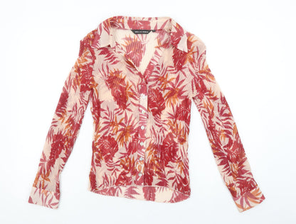 Womens UK Size 12 Bella Moda Multicoloured Classic Blouse