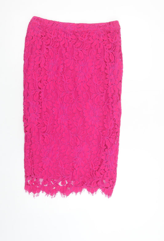 Womens UK Size 12 Gallery Straight & Pencil Lace Skirt