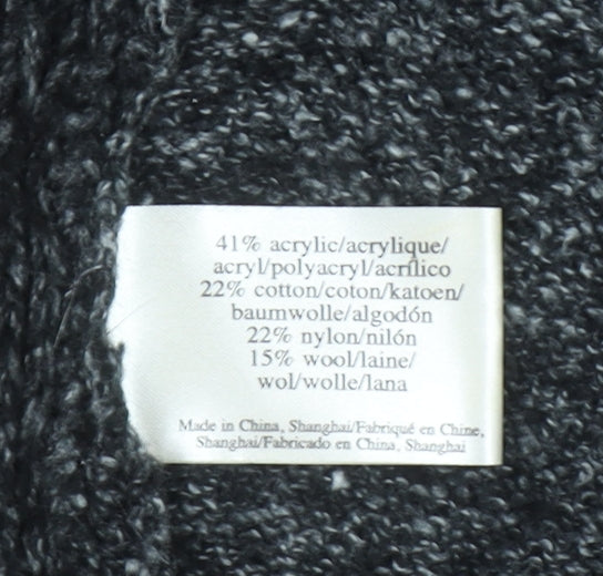 Womens UK Size 10 Laura Ashley Grey Cardigan Jumper
