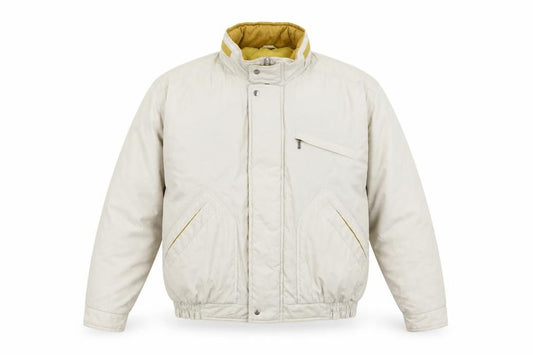 Mens UK Size L Greenwoods Beige Bomber Jacket