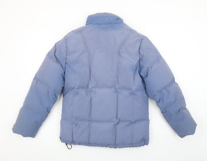 Mens UK Size XS Mountain Horse Blue Puffer Jacket