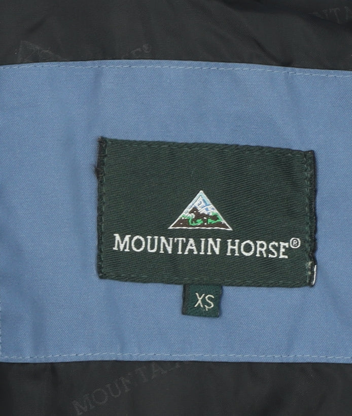 Mens UK Size XS Mountain Horse Blue Puffer Jacket