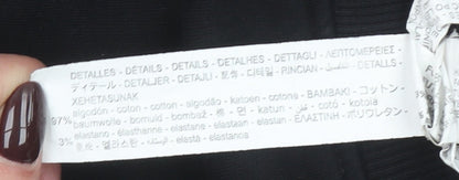 Boys UK Size 9 Years Zara Black Pullover Hoodie