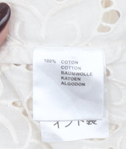 Girls UK Size 4 Years Stella McCartney Ivory Tunic Blouse