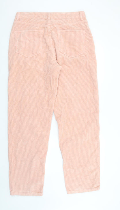 ASOS DESIGN Men’s Pink Corduroy Chino Trousers W34 L34