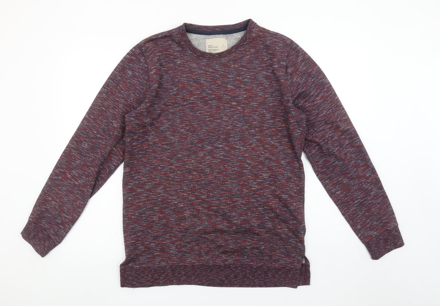 Mens UK Size M Revolution Multicoloured Pullover Sweatshirt