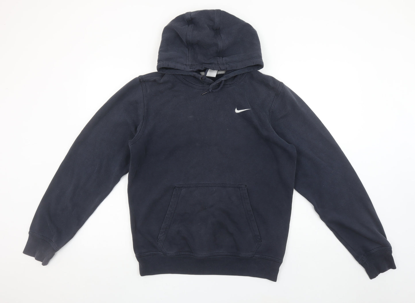 Mens UK Size S Nike Blue Pullover Hoodie