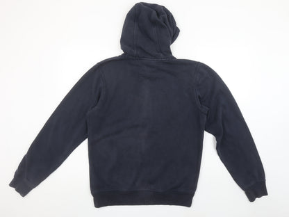 Mens UK Size S Nike Blue Pullover Hoodie