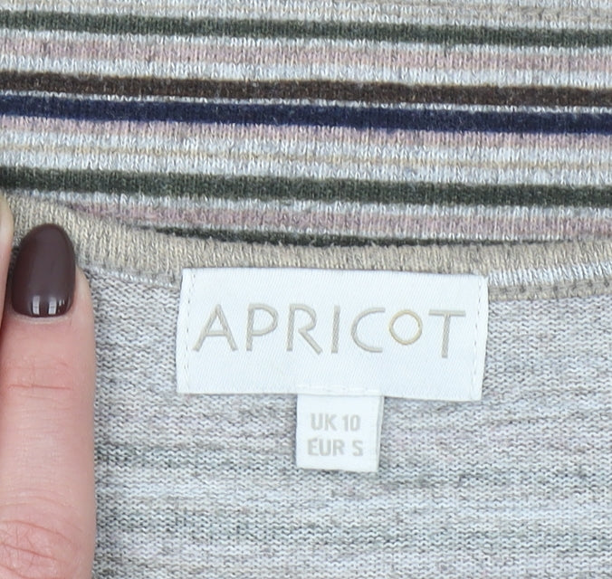 Womens UK Size 10 Apricot A-Line Dress
