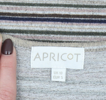 Womens UK Size 10 Apricot A-Line Dress