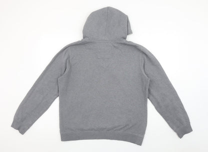 Womens UK Size 14 Saltrock Grey Henley Hoodie