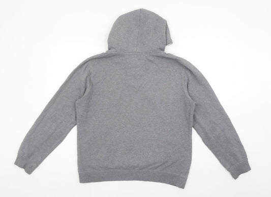 Womens UK Size 14 Saltrock Grey Henley Hoodie