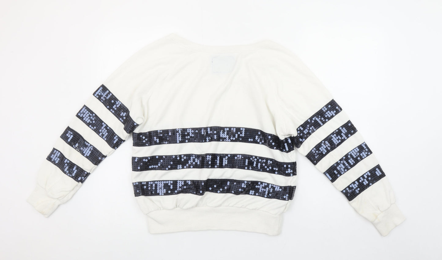 Womens UK Size 8 NEXT Ivory Pullover Sweatshirt