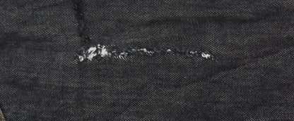 Bikers Paradise Men's Black Straight Denim Jeans W32 L34 Heavy Duty Cotton