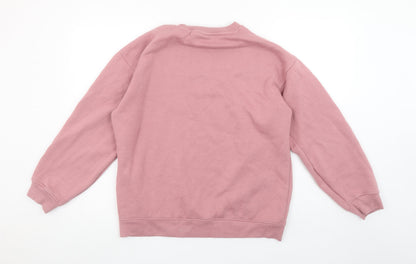Womens UK Size 10 Daisy Street Pink Pullover Sweatshirt