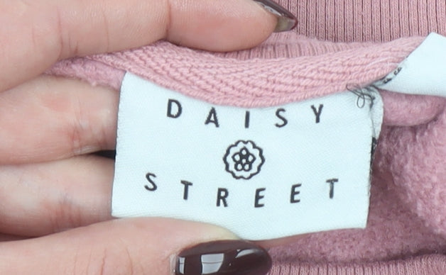Womens UK Size 10 Daisy Street Pink Pullover Sweatshirt