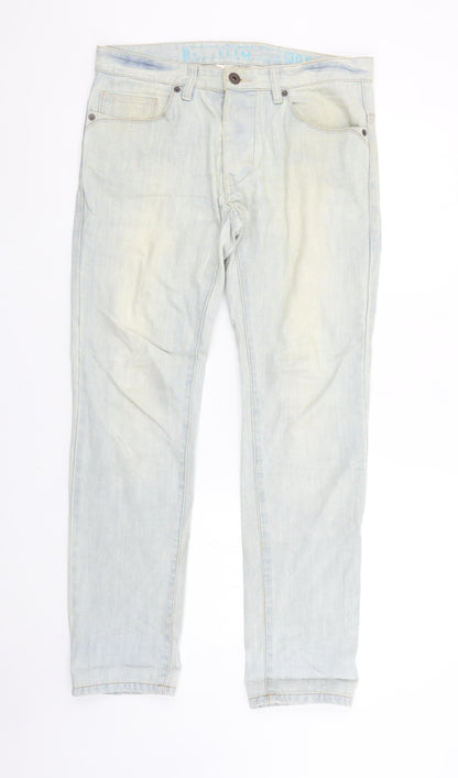 Mens UK Size S NEXT Slim Fit Straight Blue Jeans