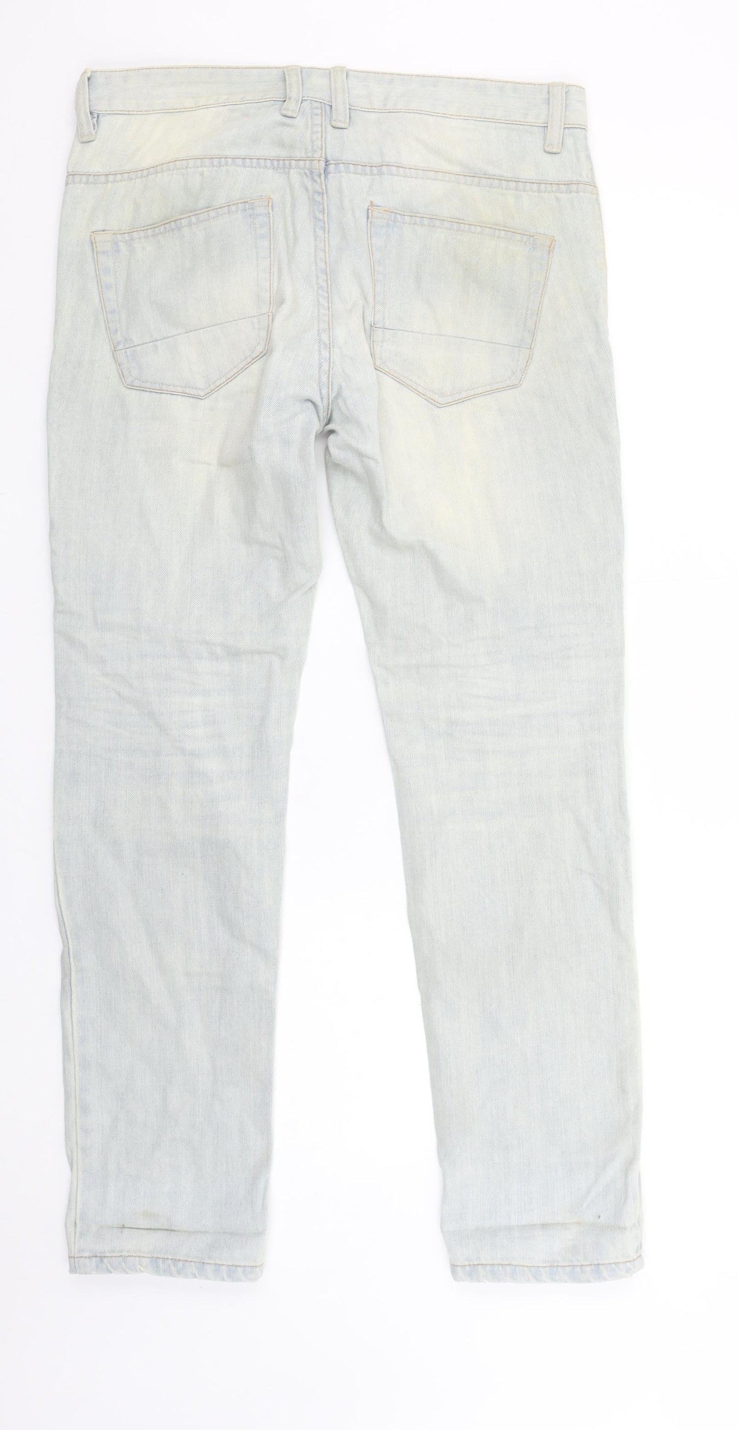 Mens UK Size S NEXT Slim Fit Straight Blue Jeans