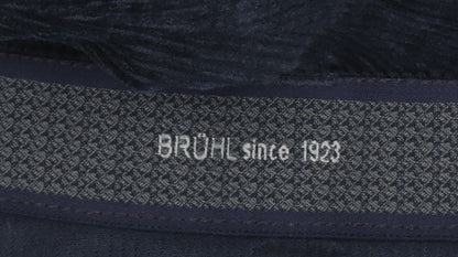 BRÜHL Men's Blue Corduroy Chino Trousers Size 32 Regular Fit
