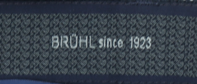 BRÜHL Men's Blue Corduroy Chino Trousers Size 32 Regular Fit