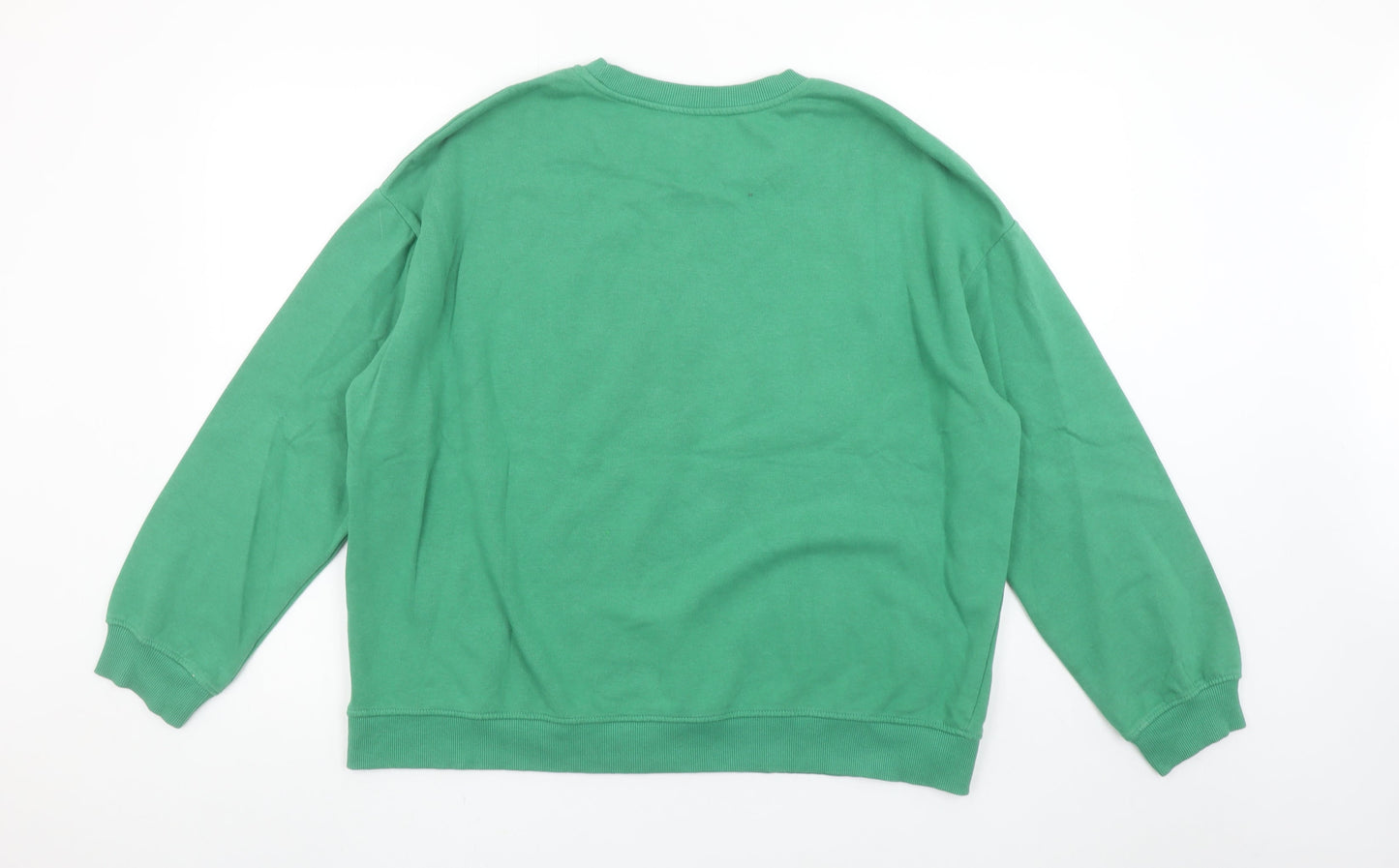 Womens UK Size XL Kiabi Green Pullover Sweatshirt