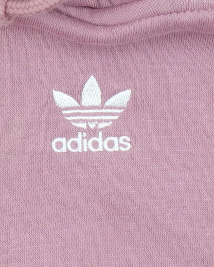 Adidas Women’s Pink Pullover Hoodie Size M 12-14 Cotton Blend Casual