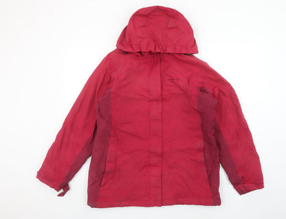 Womens UK Size 14 Regatta Red Rain Coat