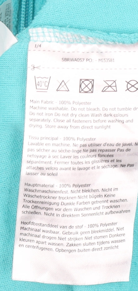 Regatta Great Outdoors Women’s Blue 1/4 Zip Fleece Sweatshirt UK 18