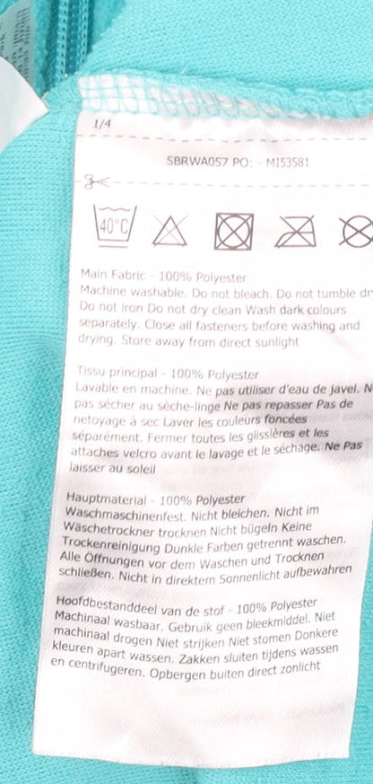 Regatta Great Outdoors Women’s Blue 1/4 Zip Fleece Sweatshirt UK 18