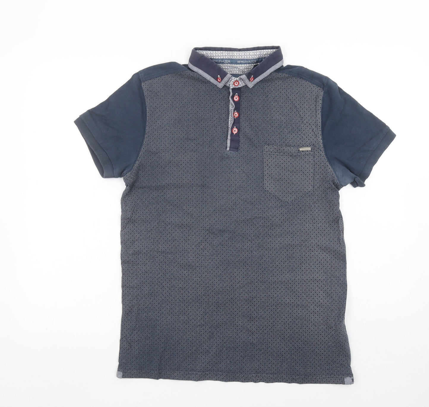Mens UK Size L Bewley & Ritch Cotton Polo Shirt