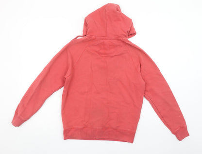 Womens UK Size 8 Jack Wills Pink Pullover Hoodie